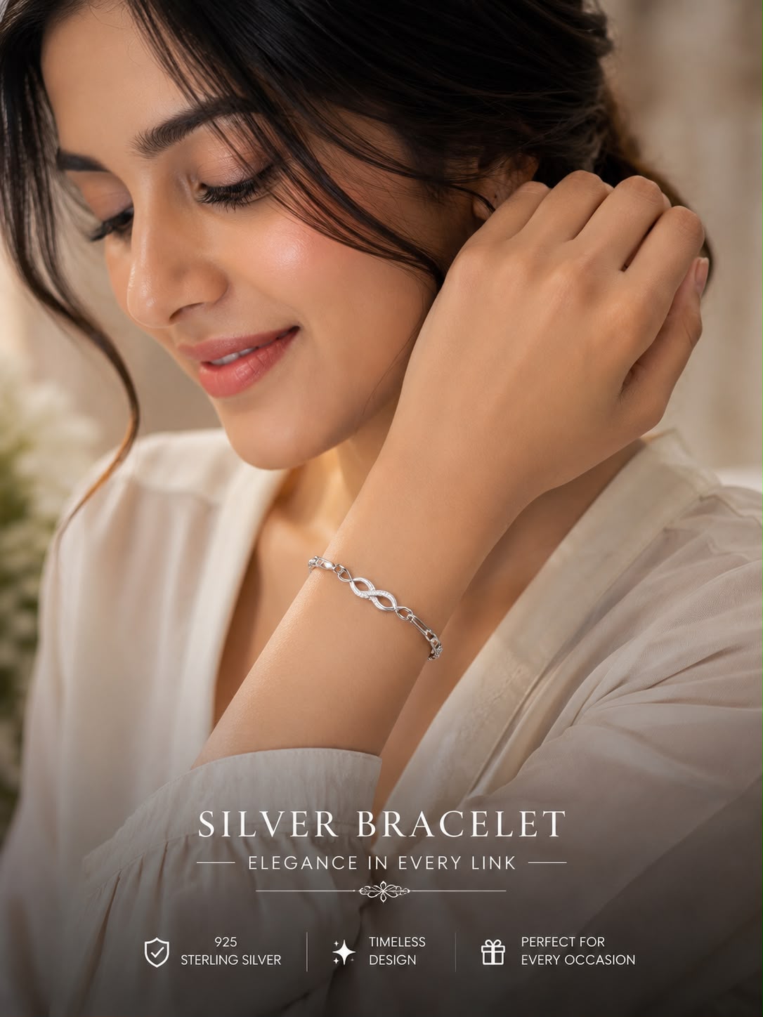 silver bracelets