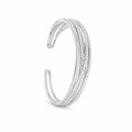 Multi-Row Open Cuff Bracelet