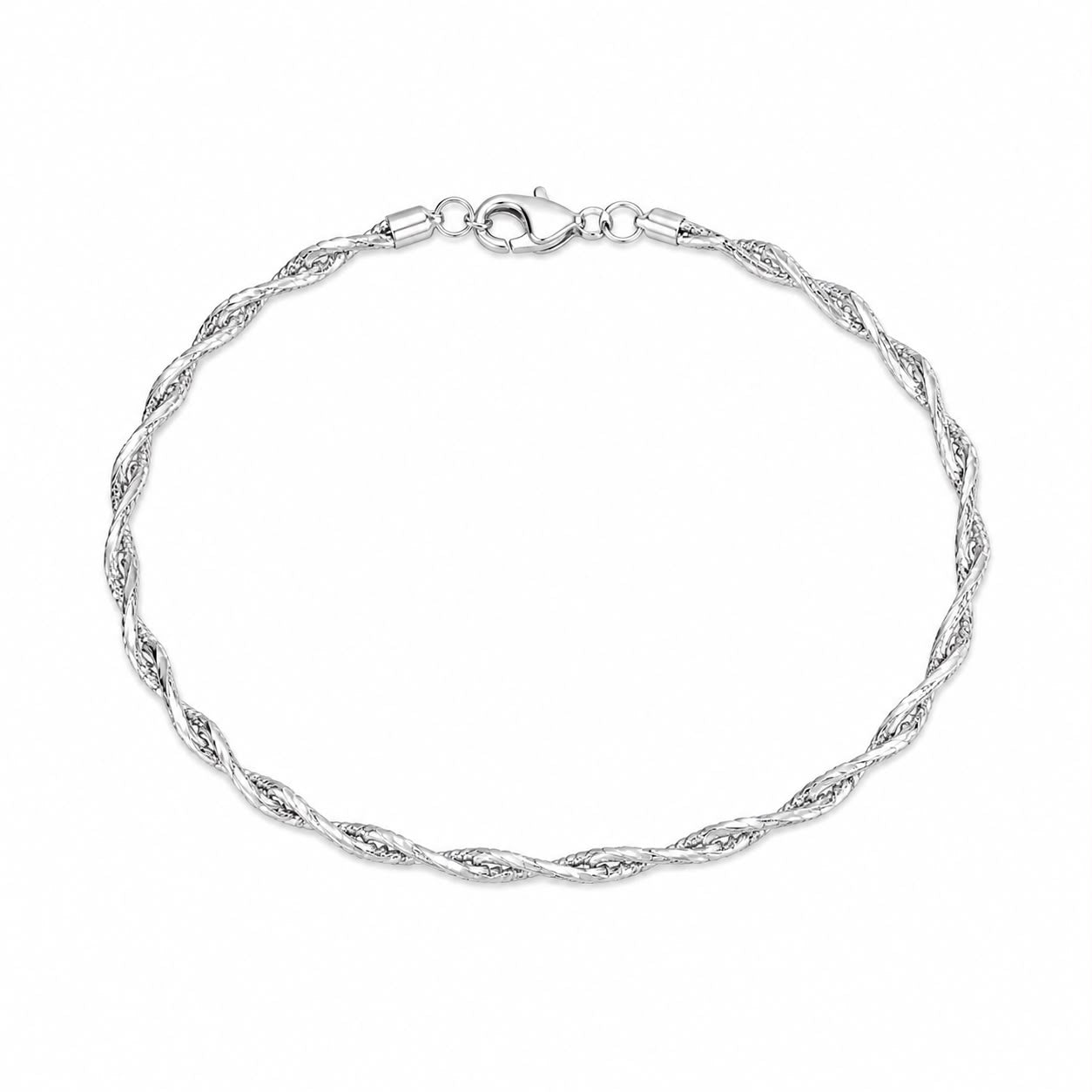 Twisted Rope Chain Bracelet