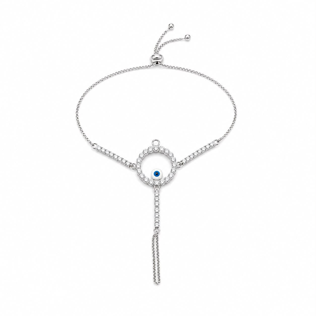 Evil Eye Adjustable Bracelet