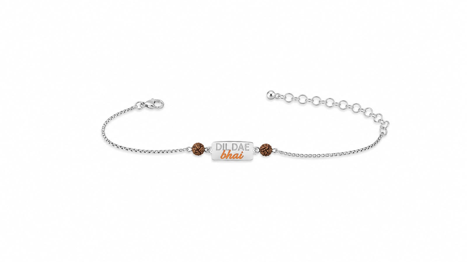 DIL DAE Bhai Silver Rakhi
