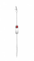 Floral Silver Name Plate Rakhi