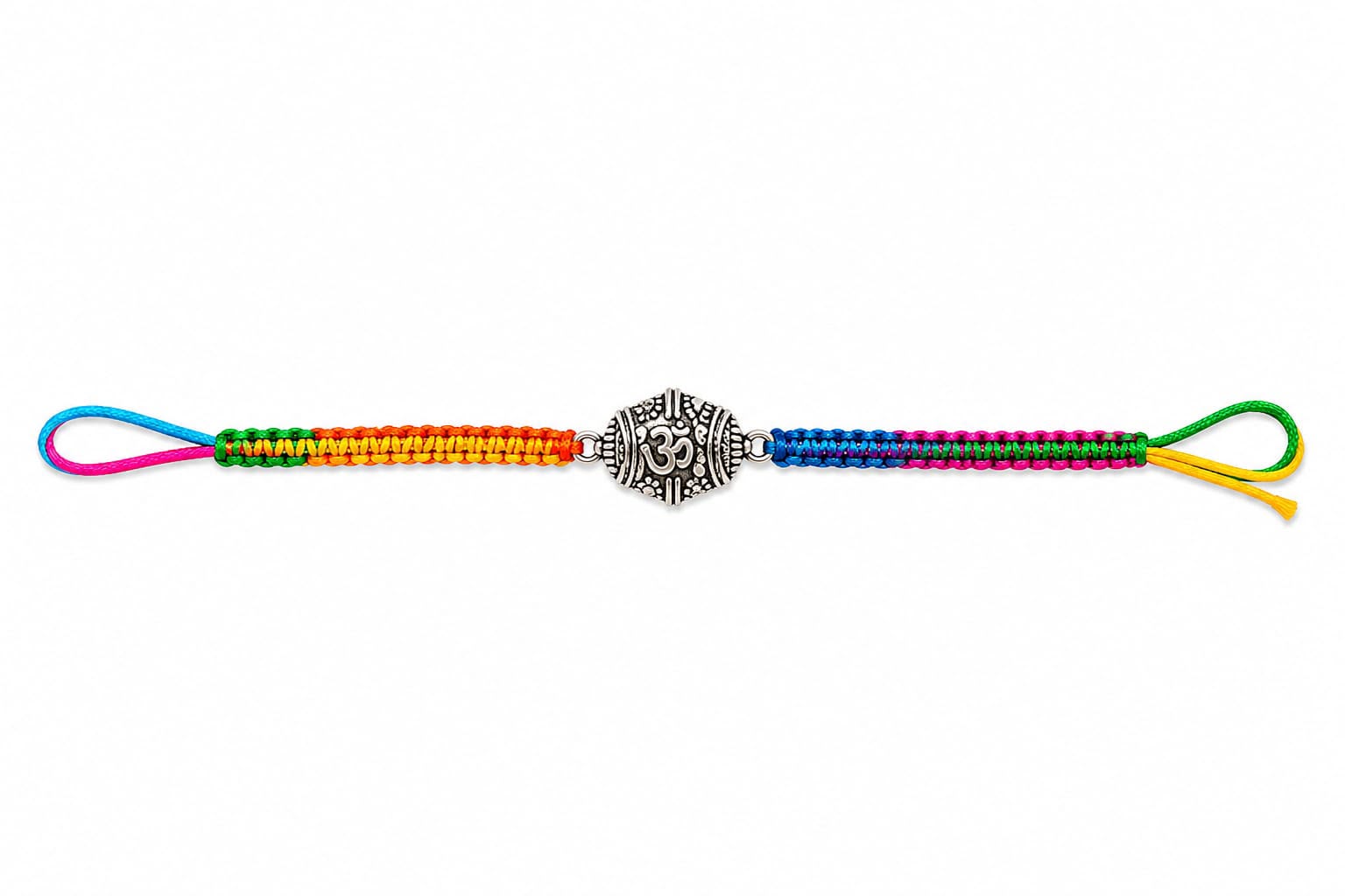 Silver Om Rakhi