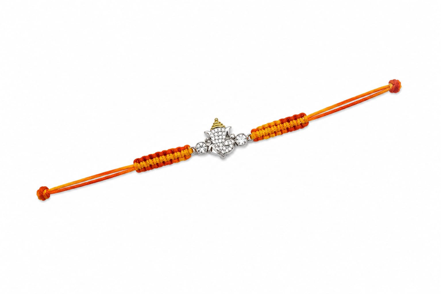 Silver Lord Ganesha Rakhi