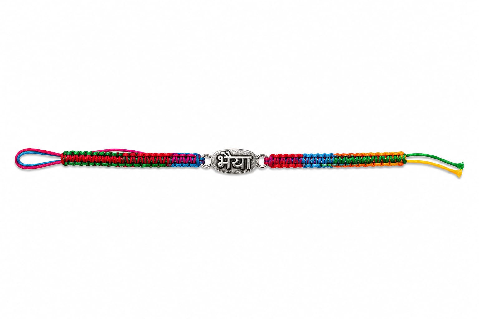 Silver Bhaiya Rakhi