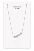 Silver Triple Heart Necklace