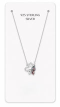 Silver Butterfly Pendant Necklace