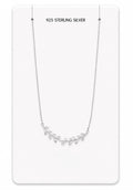 Silver Leaf Vine Pendant Necklace