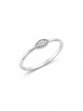 Marquise Silver Ring