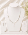 Elegant Vine CZ Necklace Set