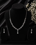 Elegant Vine CZ Necklace Set