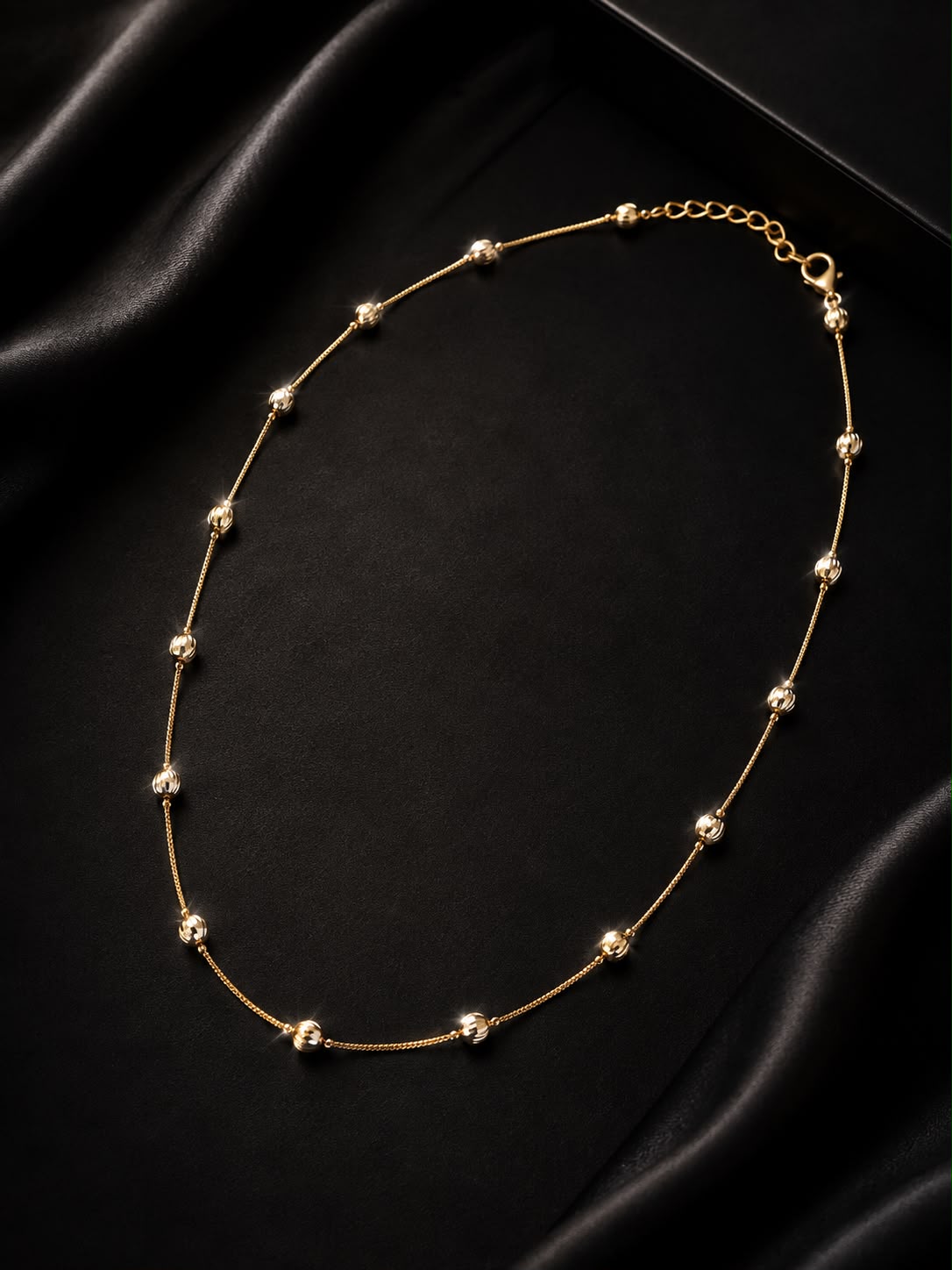 Gold Beaded Chain