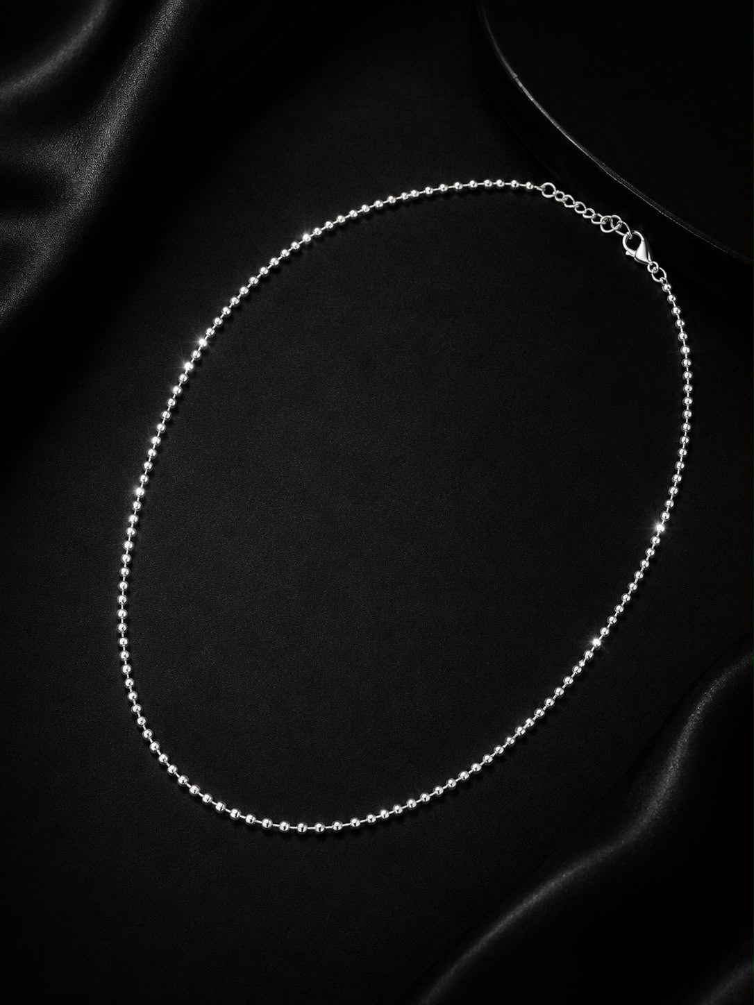 Silver Ball Chain-