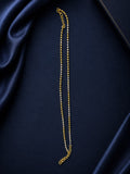 Two-Tone Beaded Anklet