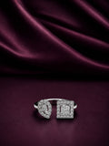 Dual Halo Open Ring