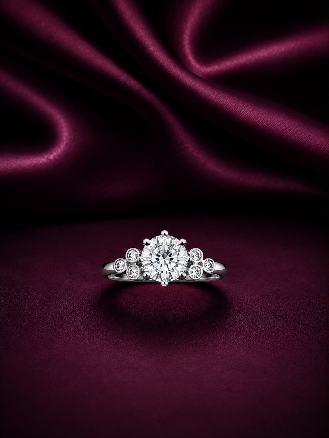 Round Solitaire Diamond Ring