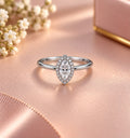 Marquise-Cut Diamond Ring