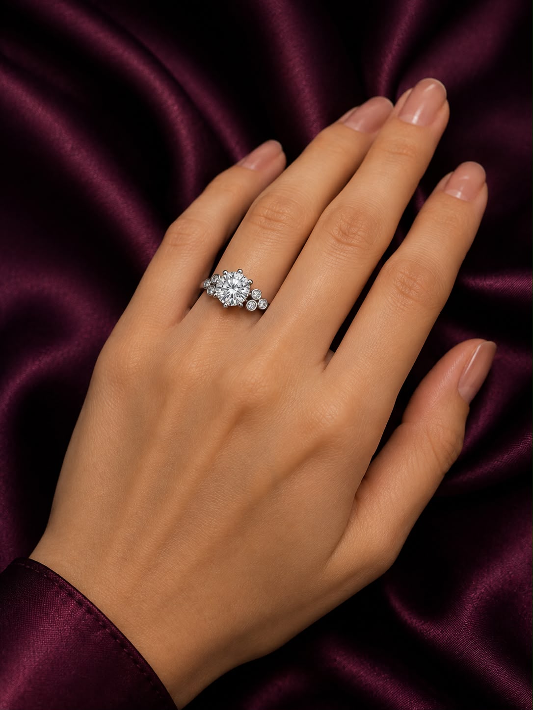 Round Solitaire Diamond Ring