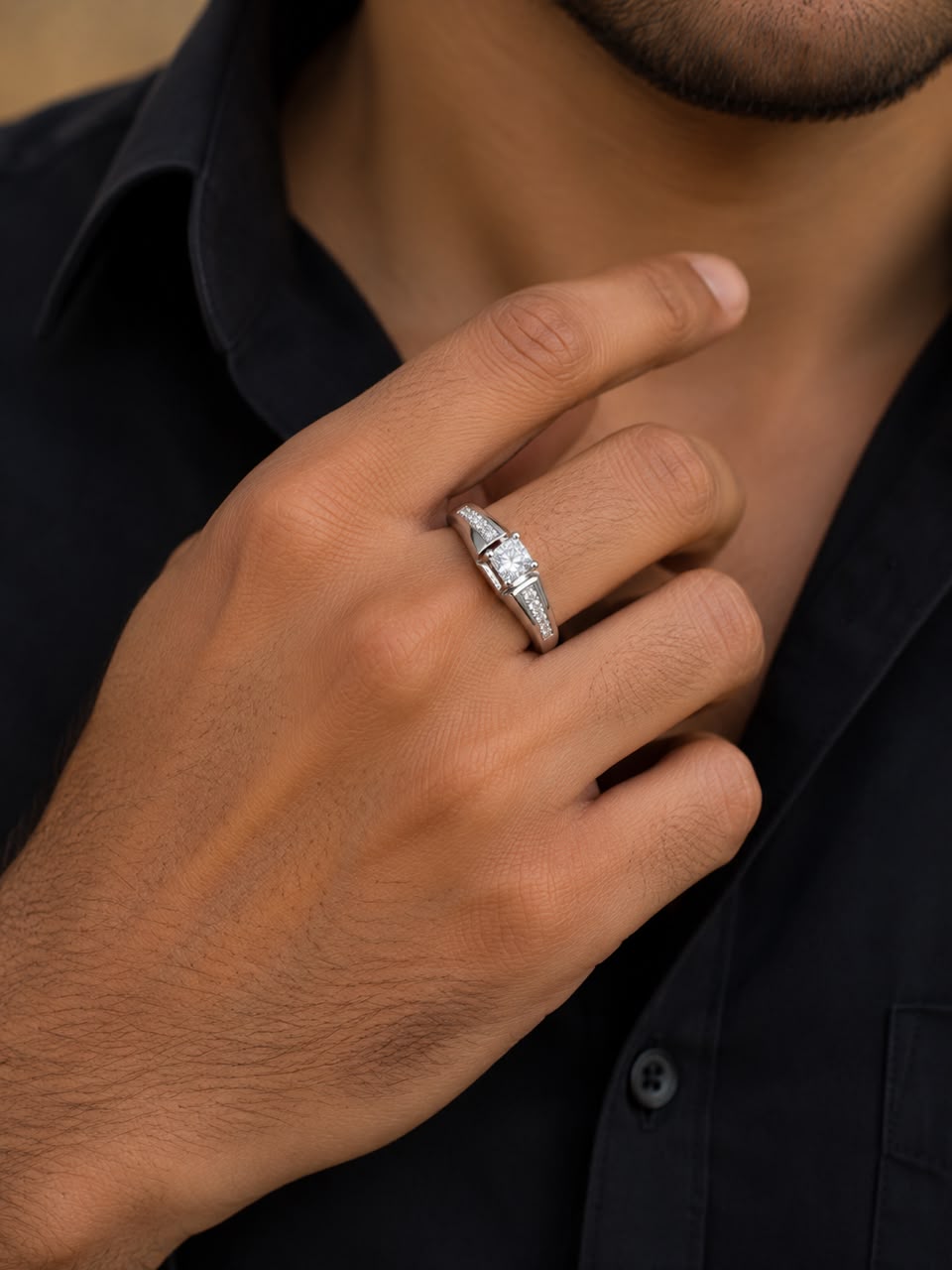 Premium 925 Sterling Silver Men’s Ring
