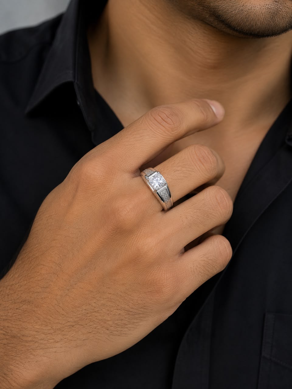 Premium 925 Sterling Silver Men’s Ring