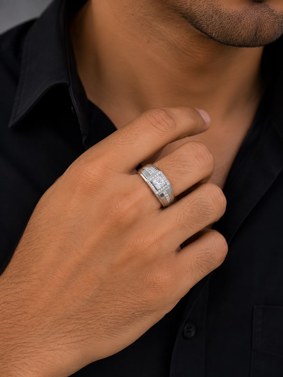 Premium 925 Sterling Silver Men’s Ring