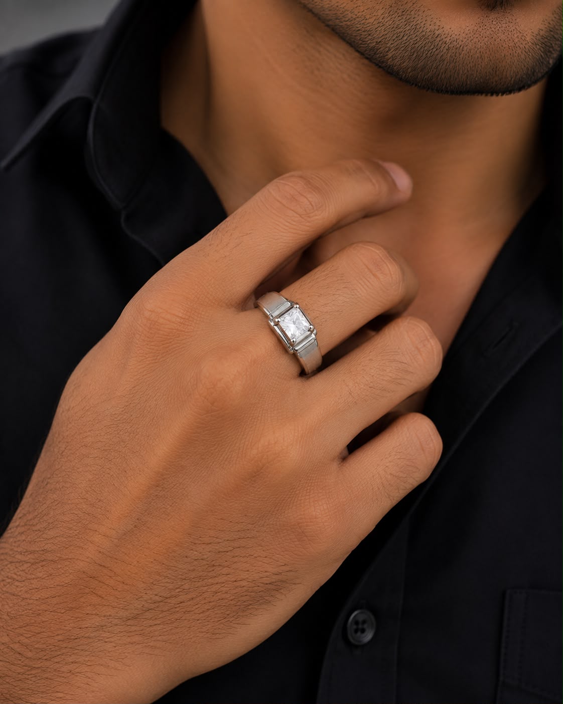 Premium 925 Sterling Silver Men’s Ring