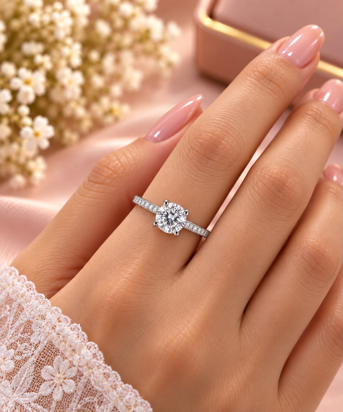 Elegant Solitaire Diamond Ring